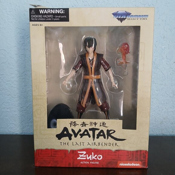 NEW Diamond Select Toys Avatar The Last Airbender Zuko Action Figure - Picture 1 of 5
